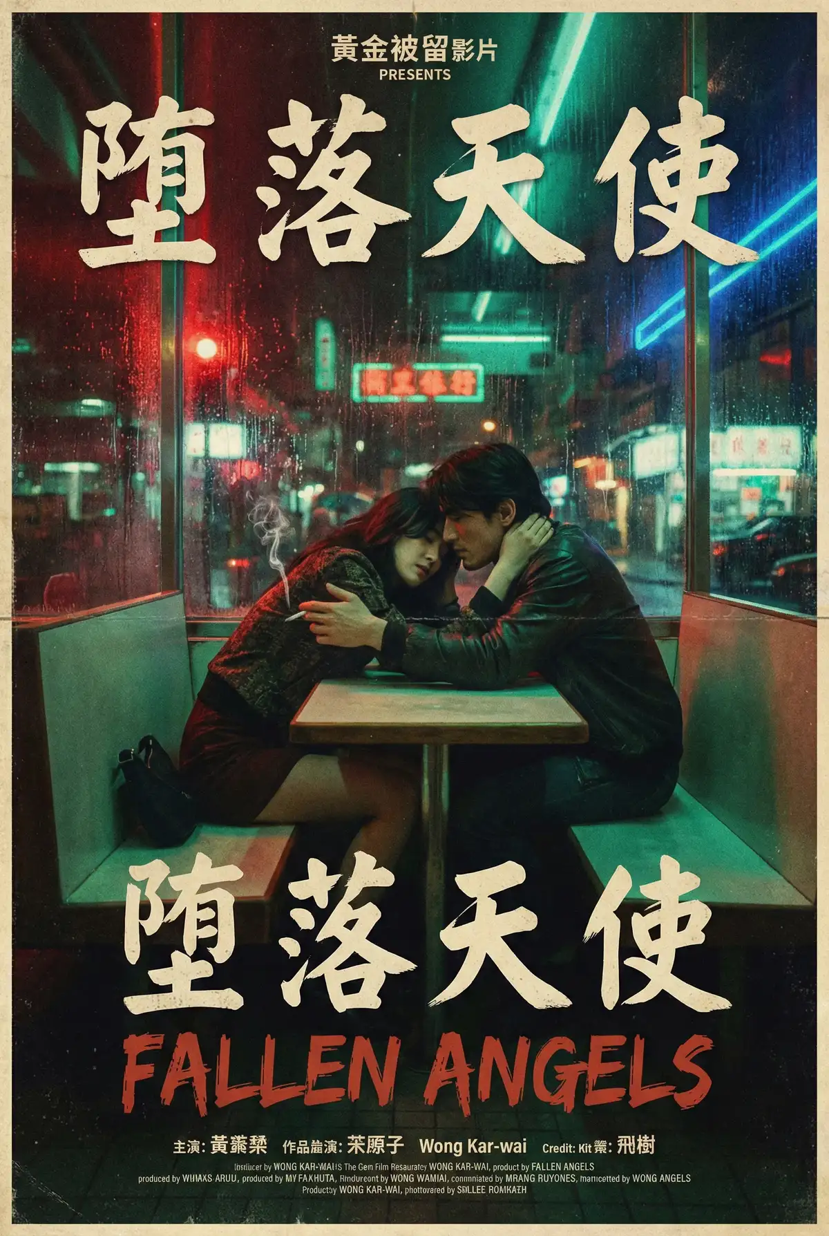香港伦理电影海报 - 地铁蓝衣 馆藏推荐作品